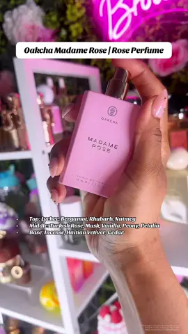 lychee + Turkish rose with smoky incense… oakcha madame rose is bold, sweet, and mysterious 🌹✨ #oakcha #oakchaperfume Disclaimer: ⚠️ Note: Prices & shipping rates may change at any time. Fragrance wear time can vary based on your body’s pH, personal chemistry, weather, and bathing habits.