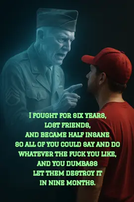 And you brag about freedom ??!?!?! 