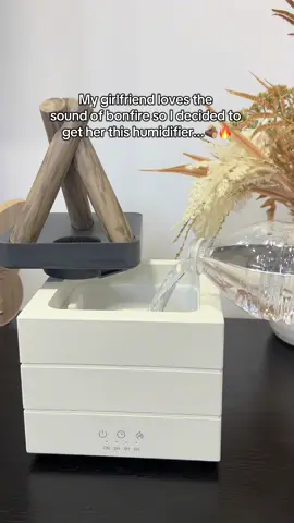 😴Feel the calm with this humidifier 😴 #humidifier #insomnia #anxiety #relax #bonifire 
