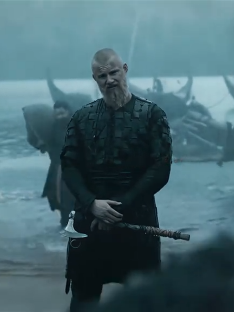 maior guerreiro de vikings, fácil! | #bjorn #bjornironside #haraldfinehair #vikingsedit #vikings | original content | música: limbo slowed