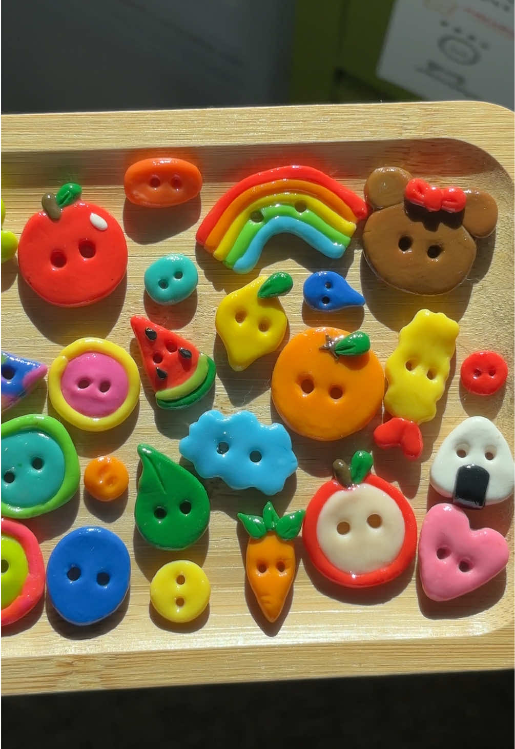30 Days of Crafting Series — Episode 5 🌱✂️🌈☁️🖍️🗓️🎨 Welcome to Episode 5! You all knew today was coming…now let’s make a fresh batch of polymer clay buttons! I have so many potential crafts I want to use these buttons for, so a restock was needed ASAP. I was also determined to finally capture *some* footage of me making the buttons, since I have always been way too lazy to do so in the past (my bad). But this episode will show you how I complete the process from start to finish, and I hope this covers everything. :3 Thank you all again for supporting me along this series, and be sure to tune back in tomorrow to see how I’m going to use these buttons ;D See ya later! #crafttok #polymerclaycreations #claycraft #craftideas #diyinspiration 
