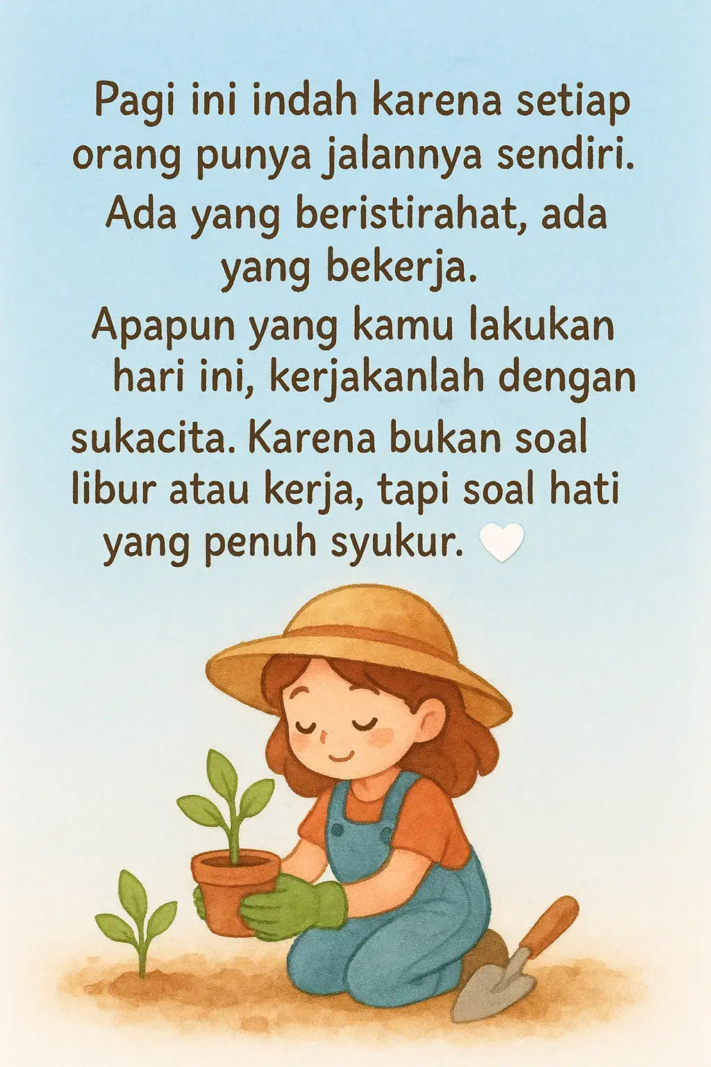 selamat pagi.. selamat berakhir pekan.. #semangat #motivasi #weekend #renungan #afirmasipositif 