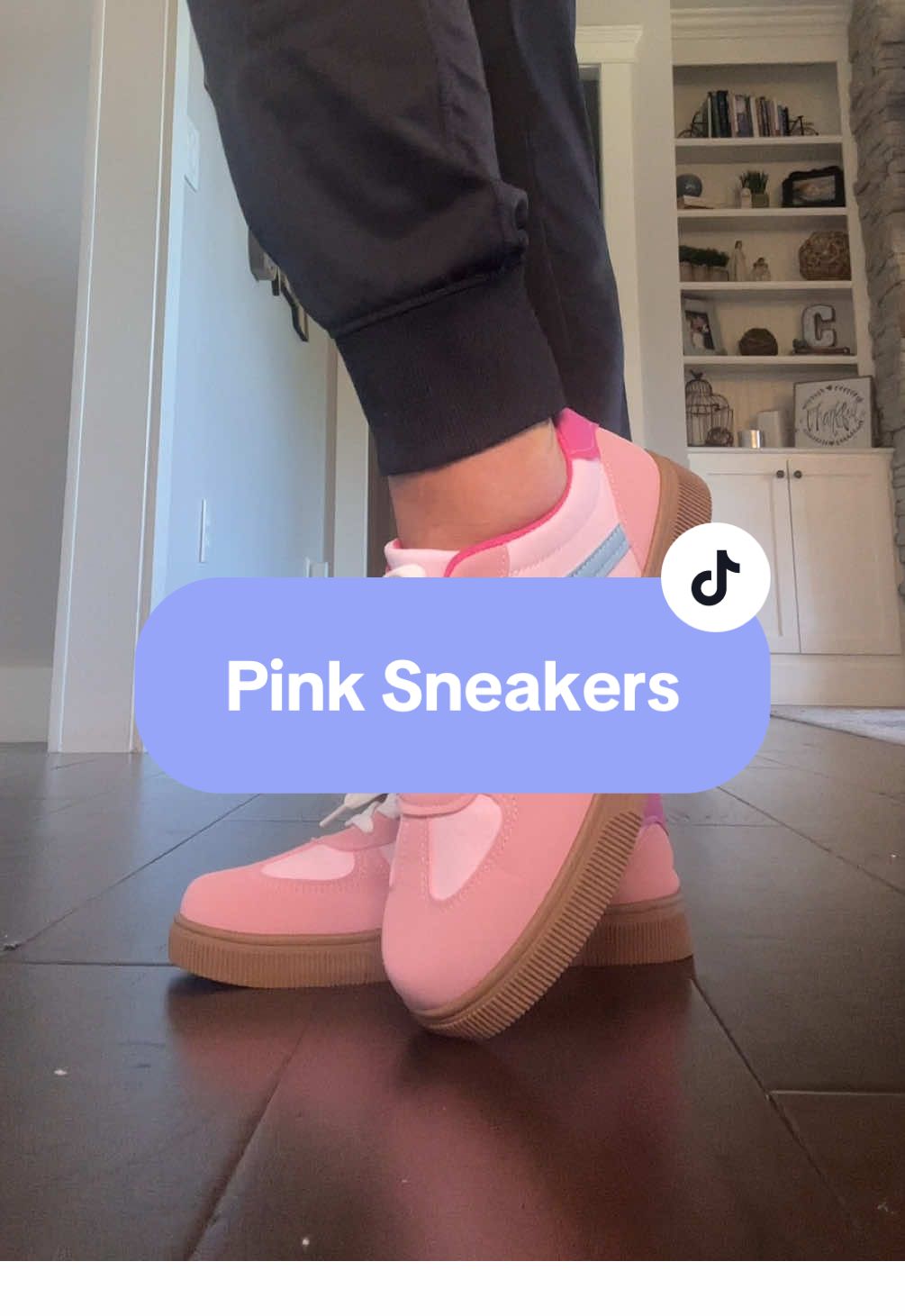 ✨ Step into style & comfort ✨ These pink + blue lace-up sneakers are the perfect mix of sporty + cute 💕 Lightweight, comfy, and ready for daily wear 🌸👟 #SneakerStyle #OOTD #CasualVibes #sneakers #pinksneakers 