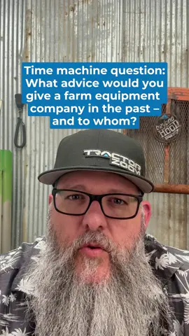 What advice would you give, to whom, and when? #tractorhistory #questionoftheweek #farmtok #tractortok