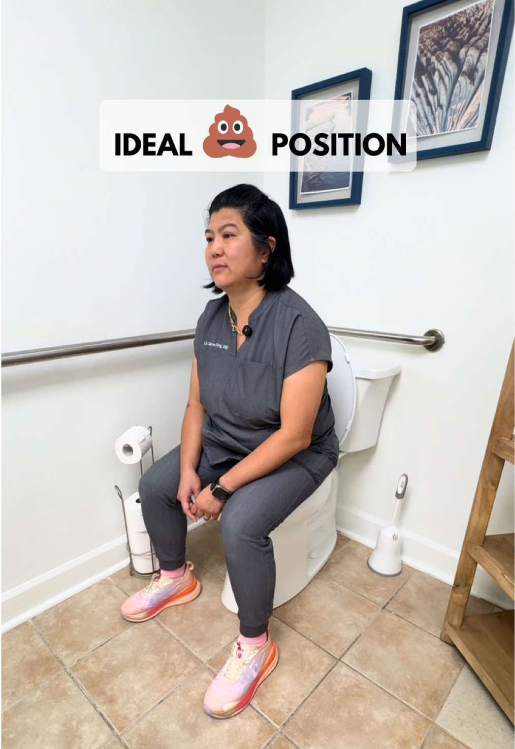 This is how you should be pooping! 💩Don’t lean backwards or forwards 🚽 #poop #pooping #poopdoctor #nickiminajchallenge #nickiminaj 
