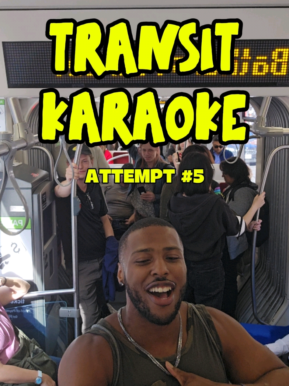 Day 5 of trying to get a whole transit to sing w me 🥹 | Dundas streetcar Friday late afternoon... AND I DID THE THING Y'ALL ASKED ME FOR lmaoaooo • I LOWKEY FEEL SO BAD FOR THE ONE HOMIE BEHIND ME WHO WAS REALLY EXCITED TO DO IT AND LOOKED SO DISAPPOINTED MORE PEOPLE DIDN'T JOIN 😭😭😭 I wanna do right by him 🥺 • • #unsighted   #iwantitthatway  #backstreetboys   #transitkaraoke 