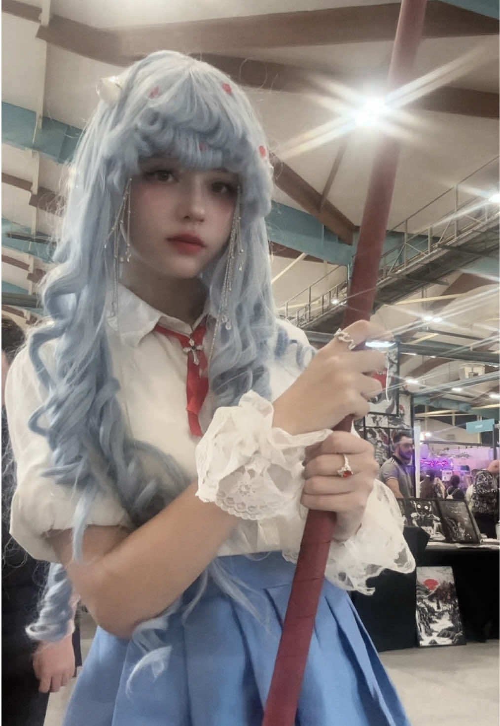 Im so sorry chat for not cosplaying a lot these days, I’m so unmotivated by everything #evangelion #neongenesisevangelion #reiayanami #evangelioncosplay #reiayanamicosplay 