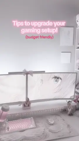aa sorry for the lack of posts ive been so busy outside of my phone lol #GamingSetup #pinkgamingsetup #cutecore🎀🦴🍮🐾 #cutecore #cutecore🍮🐇🎀🎧 