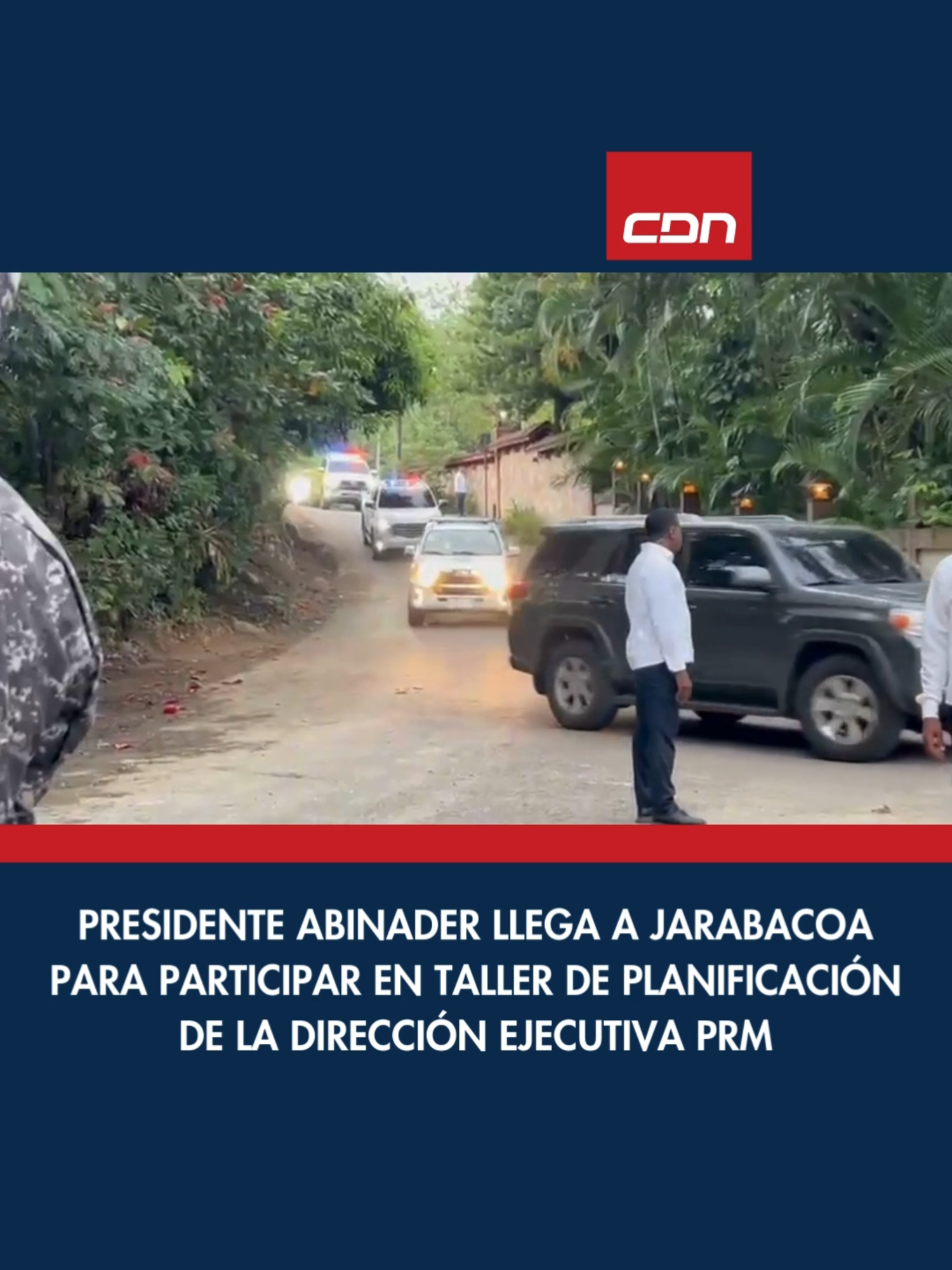 El presidente Luis Abinader llegó la tarde de este viernes al Hotel Gran Jimenoa del municipio de Jarabacoa, provincia La Vega, para participar en un taller de planificación estratégica para los miembros de la Dirección Ejecutiva del Partido Revolucionario Moderno. El jefe de Estado estará acompañado por la vicepresidenta Raquel Peña, el ministro de la Presidencia, José Ignacio Paliza; el director del Instituto Nacional de Alcantarillado y Aguas Potables (Inapa), Wellington Arnaud entre otras autoridades. El evento se desarrollará hoy, mañana sábado y culminará el domingo. Amplía esta y otras informaciones en el enlace de nuestra bio. Consulta más contenidos en Linkin.bio. #CDN #CDN37 #Noticias #NoticiasRD #RepúblicaDominicana #LuisAbinader #Jarabacoa #HotelGranJimenoa #TallerdePlanificación #PRM