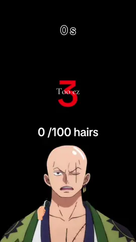 Zoro transplant hair