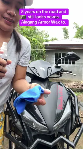 #creatorsearchinsights Alagang Armor Wax ❤️ Hindi aakalain 5 years na tong motor ko😍