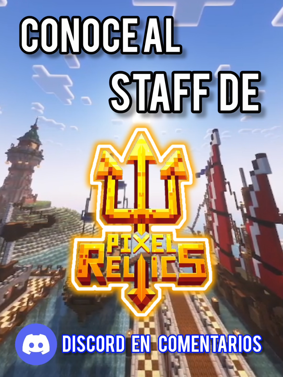 ‼️ BUSCAMOS STAFF ⚜️ De Modelos y Texturas | #servidor #rol #PixelRelics  #Minecraft #Roleplay 