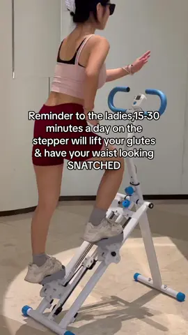 Lazy Workout Routine : 20 mins a day ↔️ Tone Up#stairstepper #stairstepperworkout #stairmachine #stairchallenge #exercises #Fitness #homegym #homeworkout #tiktokshop #fyp 