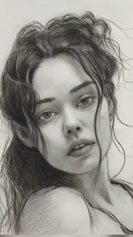 portrait drawing with graphite pencil ✏️  #portrait #drawing #drawingstyle #PencilSketch #foryou 