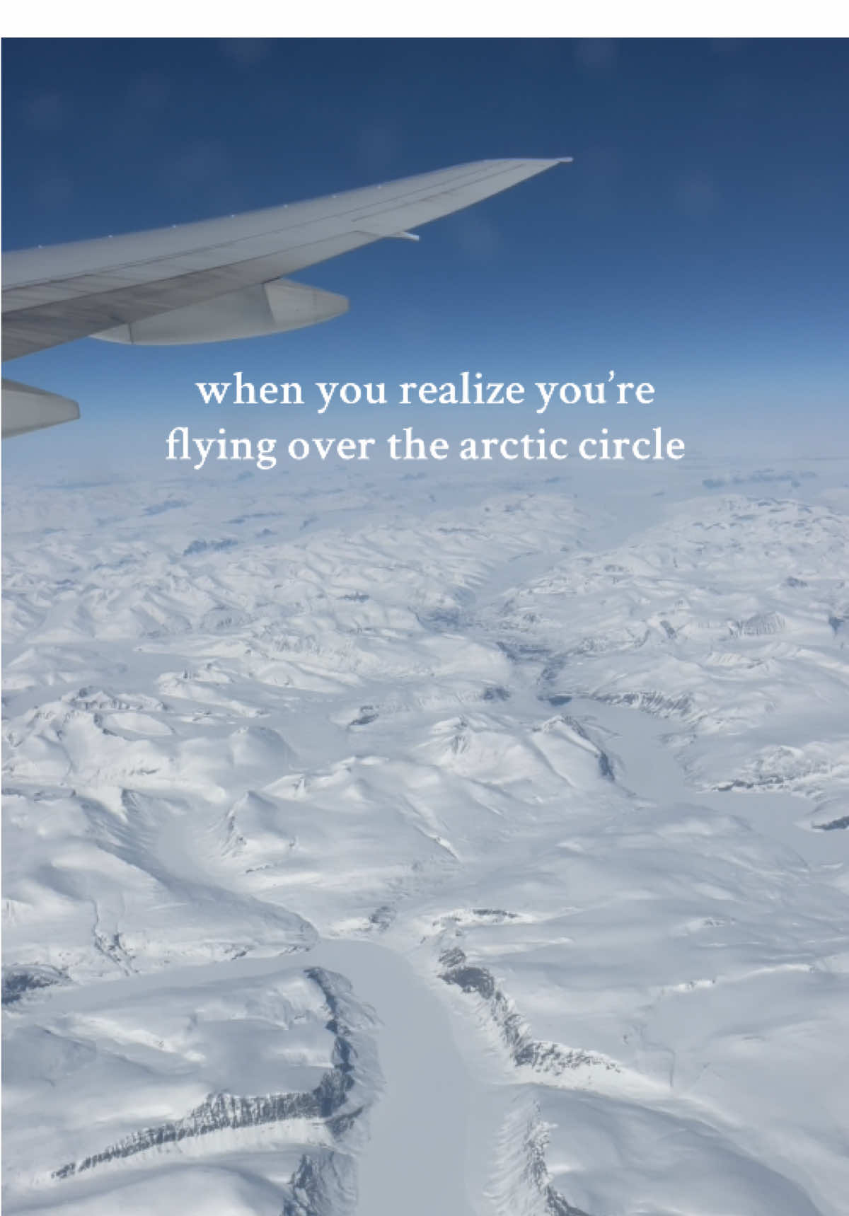 ok that was actually kind of wild  #arcticcircle #planeview #fyp #traveltok #windowseat 