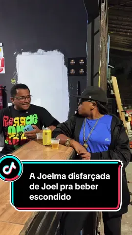 A Joelma disfarçada de Joel pra beber escondido de Welson #situaçãoengraçada #🥰casal😅 #comédia