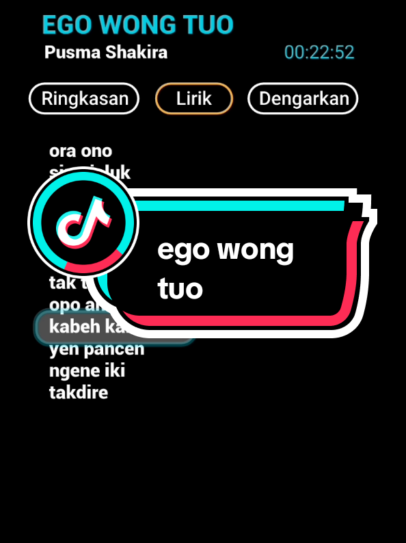ora ono sing jaluk dilahirke#liriklagujawa #masukberanda #liriksong #liriklagu #egowongtuo 