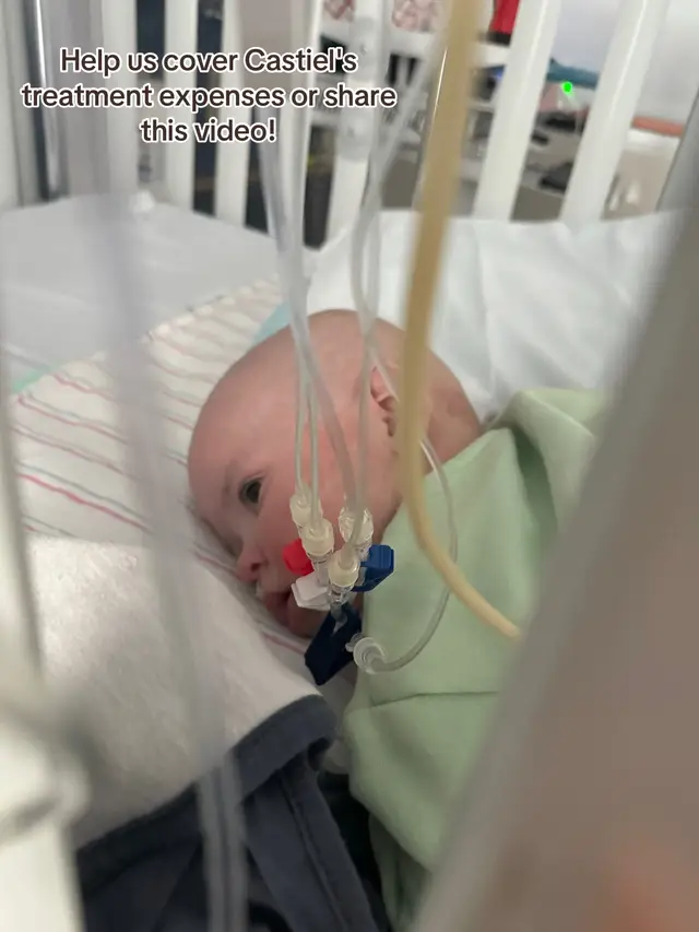 🎗️His eyes show curiosity, sadness, desperation… we search daily for glimpses of a smile and squinting of his eyes when he is happy. Today was difficult. Increased morphine again and is on a continuous drip. He is getting IVF for nutrition and on five nausea medications. It’s amazing how certain moments he perks up and you can see he just wants to be a kid and play. It doesn’t last long but it’s those moments we keep fighting for. ❤️#CastielCrushesCancer #Neuroblastoma #childhoodcancer #cancersucks #stemcelltransplant 