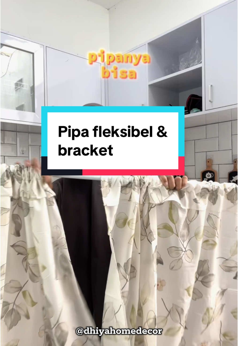 Pipa fleksibel belum termasuk dengan brcaket yaa❗️🤗 #promoseruweekend #alatbantupasang #pipafleksibel #gordenkolong #homeliving #homedecor #homedecorideas 