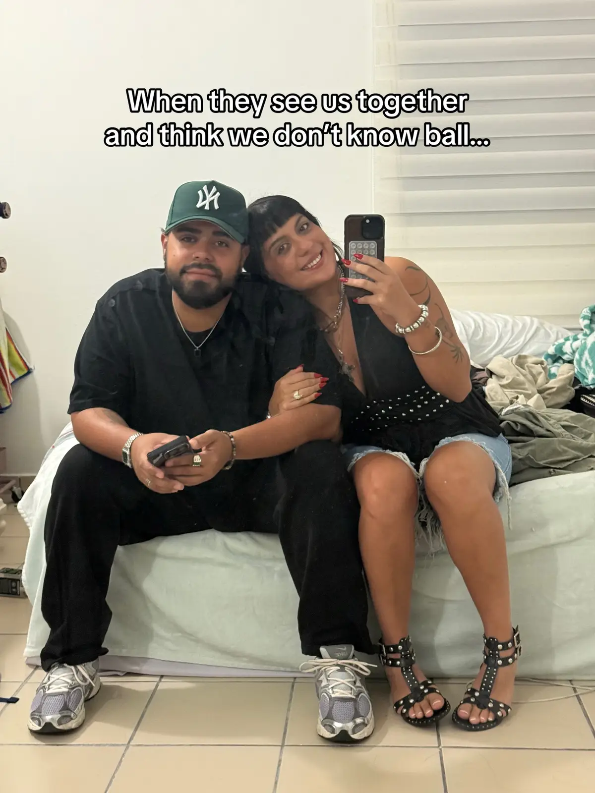Almost a decade later… trust me, we know ball 🏀💍 #marriage #marriedyoung  