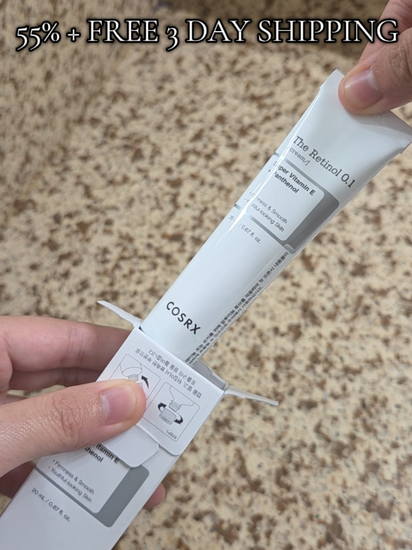 @COSRX Official the Retinol 0.1 Cream 20ML, Beginner-Friendly Retinol for Irritant-Free Wrinkle Care, Eye Wrinkles Treatment #cosrx #cosrxretinol  #retinolcream  #retinolroutine  #retinolforbeginners 