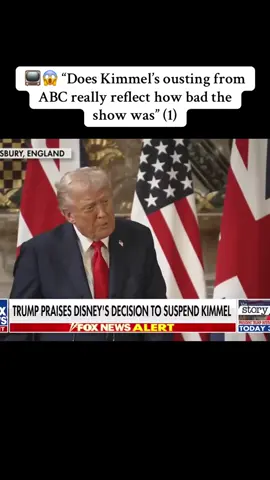 📺😱 “Does Kimmel’s ousting from ABC really reflect how bad the show was” (1)