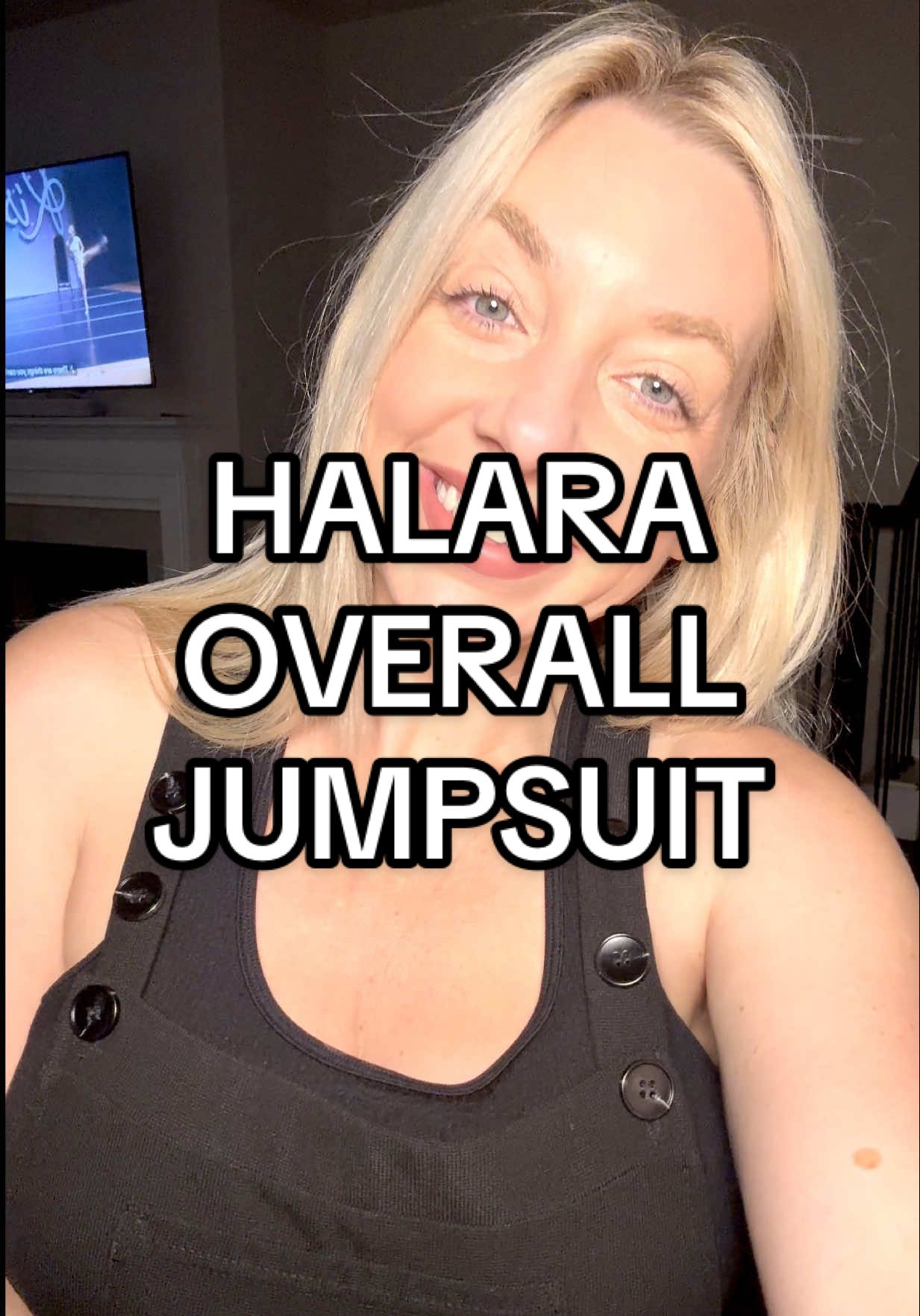 Comfy and cute!! 🥰  #halara #jumpsuit #maternityphotoshoot #tiktokmademebuyit #fallstyle 