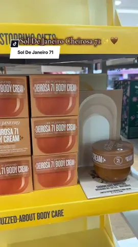 @Sol de Janeiro Inc Cheirosa 71 Body Cream is BACK 🌟🤎 available at @Ulta Beauty 🛍️🧡  #soldejaniero #onlyatultabeauty #ulta #ultaskintok #fatimarodarte6 