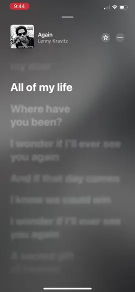 #again #lennykravitz #lyrics