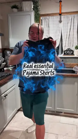 Real essential pajama shorts, 3 pack men’s soft with drawstring, pockets and 4 way stretch  #pajamashorts #shorts #realessentials #bigandtall #tiktokshopcreatorpicks 