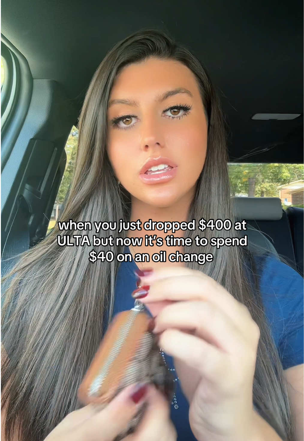 You said HOW much?!?!? 😂 #fyp #oilchange #jokes #justagirl 