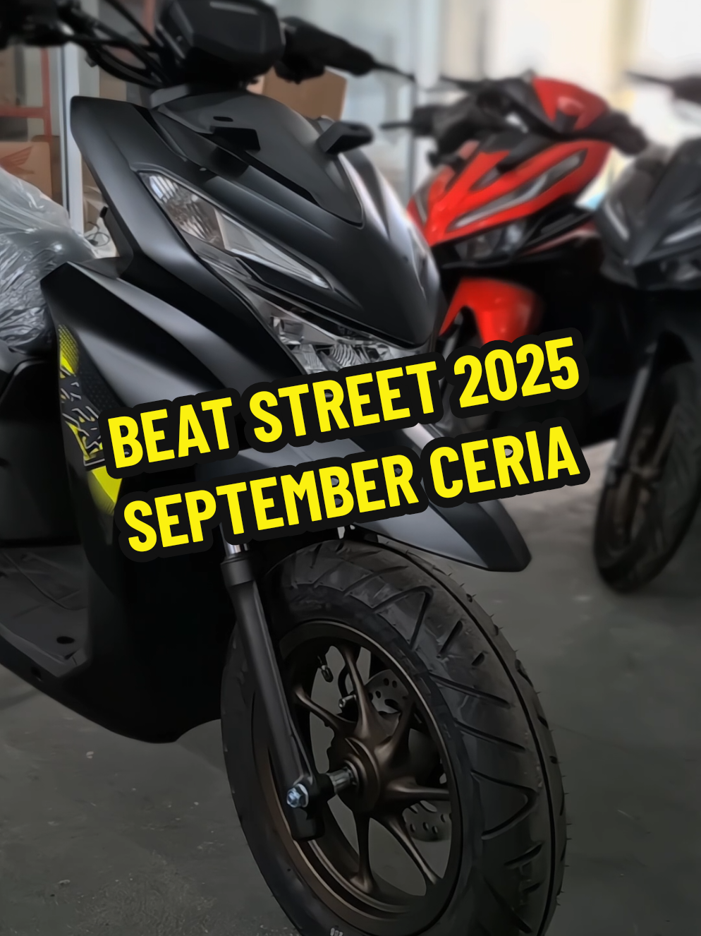 🏍️ HONDA BEAT STREET 2025 🏍️ ✨ PROMO SEPTEMBER CERIA ✨ 💰 DP super ringan cuma 300 RIBU ⚡ Desain street style modern & keren 🌟 Speedometer digital & fitur lengkap 🔥 Cocok untuk anak muda yang suka gaya bebas 📍 Melayani wilayah: Pemalang, Pekalongan, Tegal, Brebes, Batang 📲 Info & pemesanan: 085700004393 #BeatStreet2025 #HondaBeat #beatpemalang  #HondaPemalang #DealerHondaPemalang
