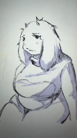 Asgore is bossed up now #toriel #asgore #undertale #art 