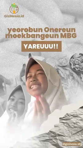 keseruan generasi masa depan menikmati program MBG🥺 YAREUU!!  #gizinesia #mbg #gizikita 