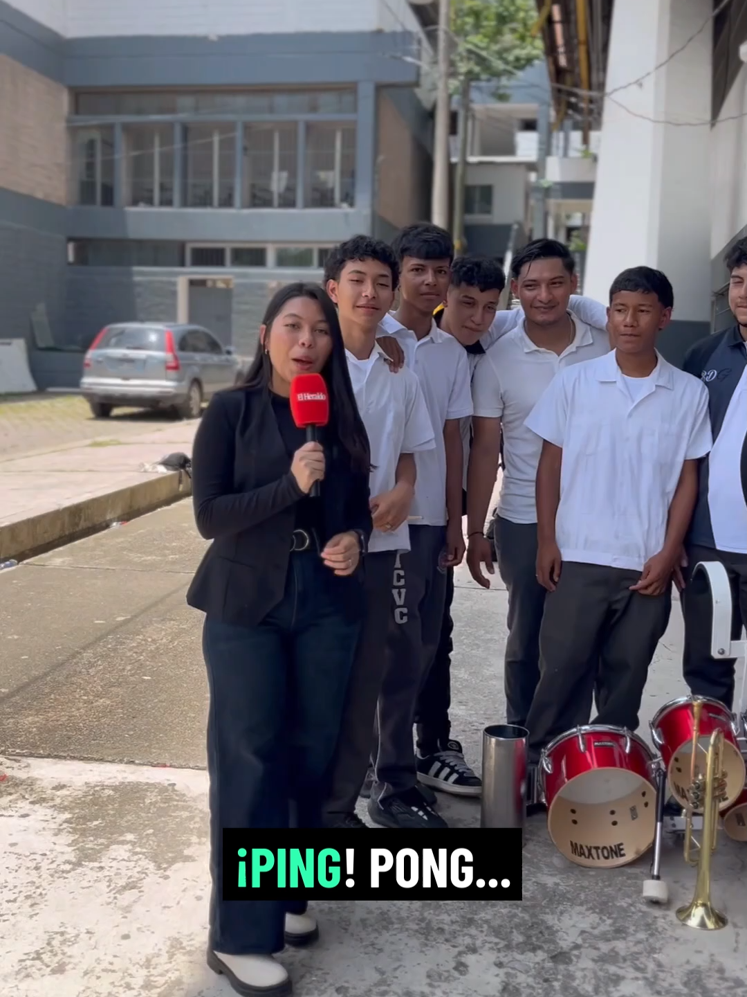 🙌🐭 ¡Diversión a todo ritmo! ¿Cómo les fue a los miembros de la banda de guerra del ICVC en nuestra dinámica de Ping Pong? 🎶🏓