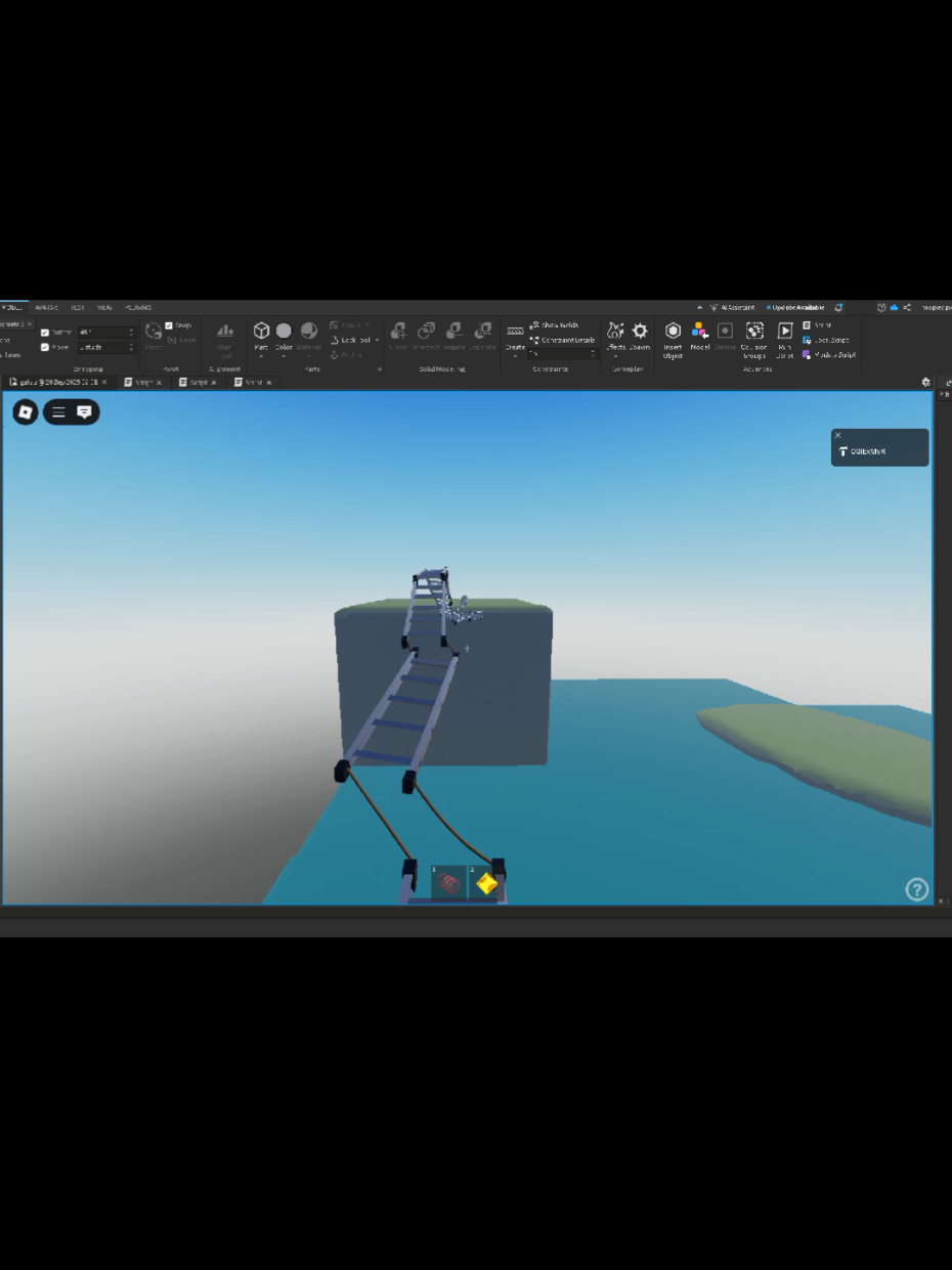 DAY 1 BELAJAR BIKIN MAP 🗿 #robloxfyp  #roblox  #robloxedit 