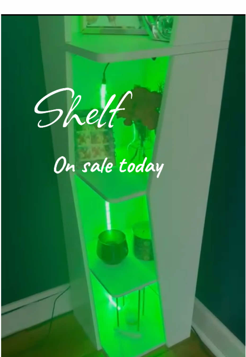 Shelf On sale today, And delivery included today@Yitahomefurniture #shelf #lightsled #restocksale 