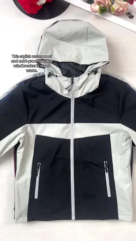 This stylish waterproof and cold-proof nooded windbreaker is super warm.#fallfashion #fashion #trend #tiktokshop #comfort #shopping #backtoschool #leisure #sports #fallinspo 