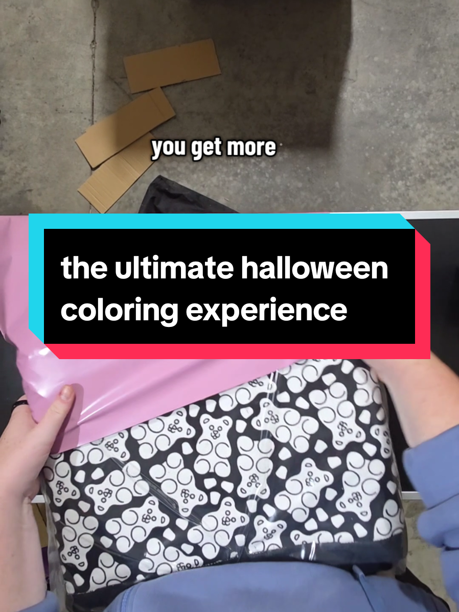 Halloween Coloring Blanket Experience!!! #coloring #coloringblanket 