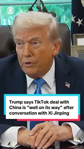 President Trump said he 