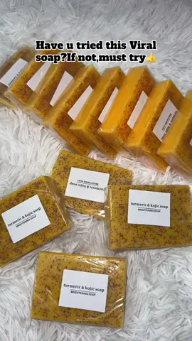 Best soap for your face and body#turmericsoap#kojicsoap#brightening#skincleaning#skincare