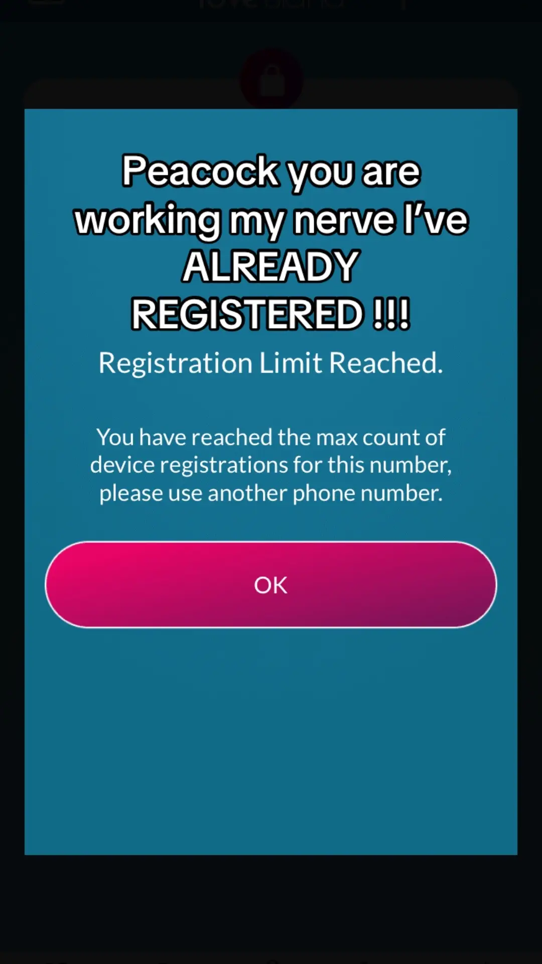 @Love Island USA FIX YOUR APP 😭 