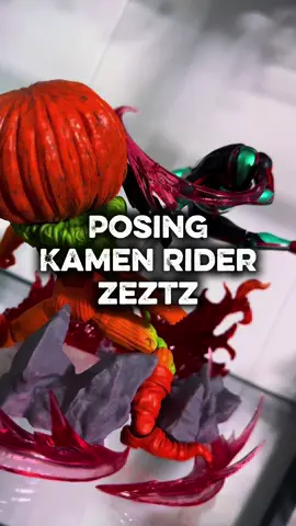 Day 7 of being kamen rider to the FYP Posing Kamen Rider Zeztz action figure Although this isn’t the S.H. Figuarts version, it’s still a lot of fun to pose!!! #kamenrider #kamenriderzeztz #tokusatsu #fyp #shfiguarts 