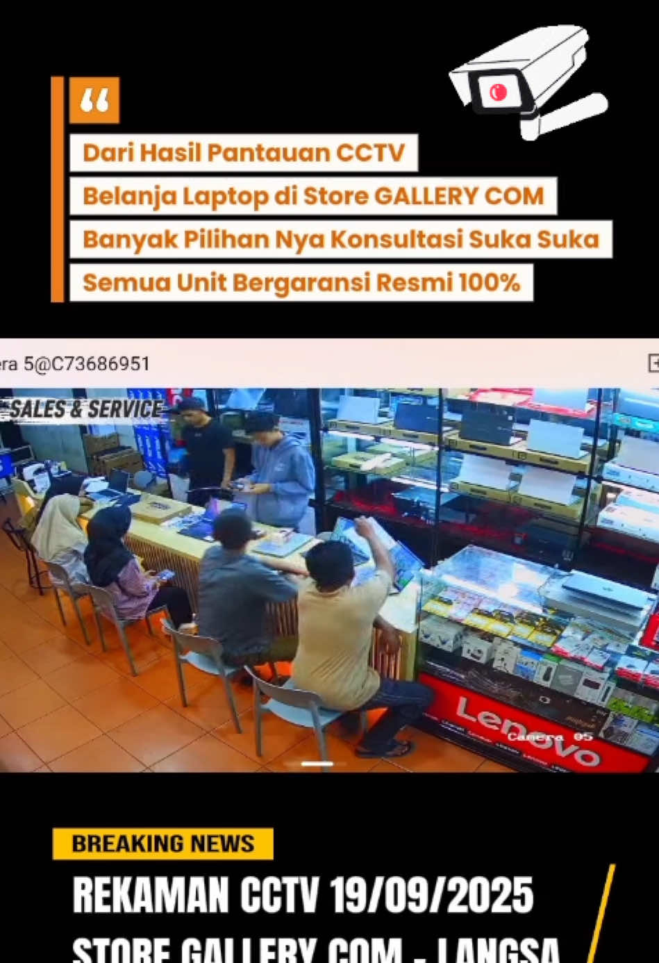 Yang lagi mantau mau beli Laptop, printer dll. langsung ke toko, mari merapat yuk ready semua laptop semua merek dan harga pasti nya mantap di toko. 💻 : GALLERY COM ☎️ : 0821 72820022  📍 : Jalan Lintas Medan - B. Aceh  di Gampong Blang, depan pegadaian / dekat my bakso pas sebelah toko helm. Langsa Kota . . . . . Menyediakan : Jasa Service & Penjualan Laptop, Pc, Printer, CCTV, dan kebutuhan lainya ready bergaransi juga🤩