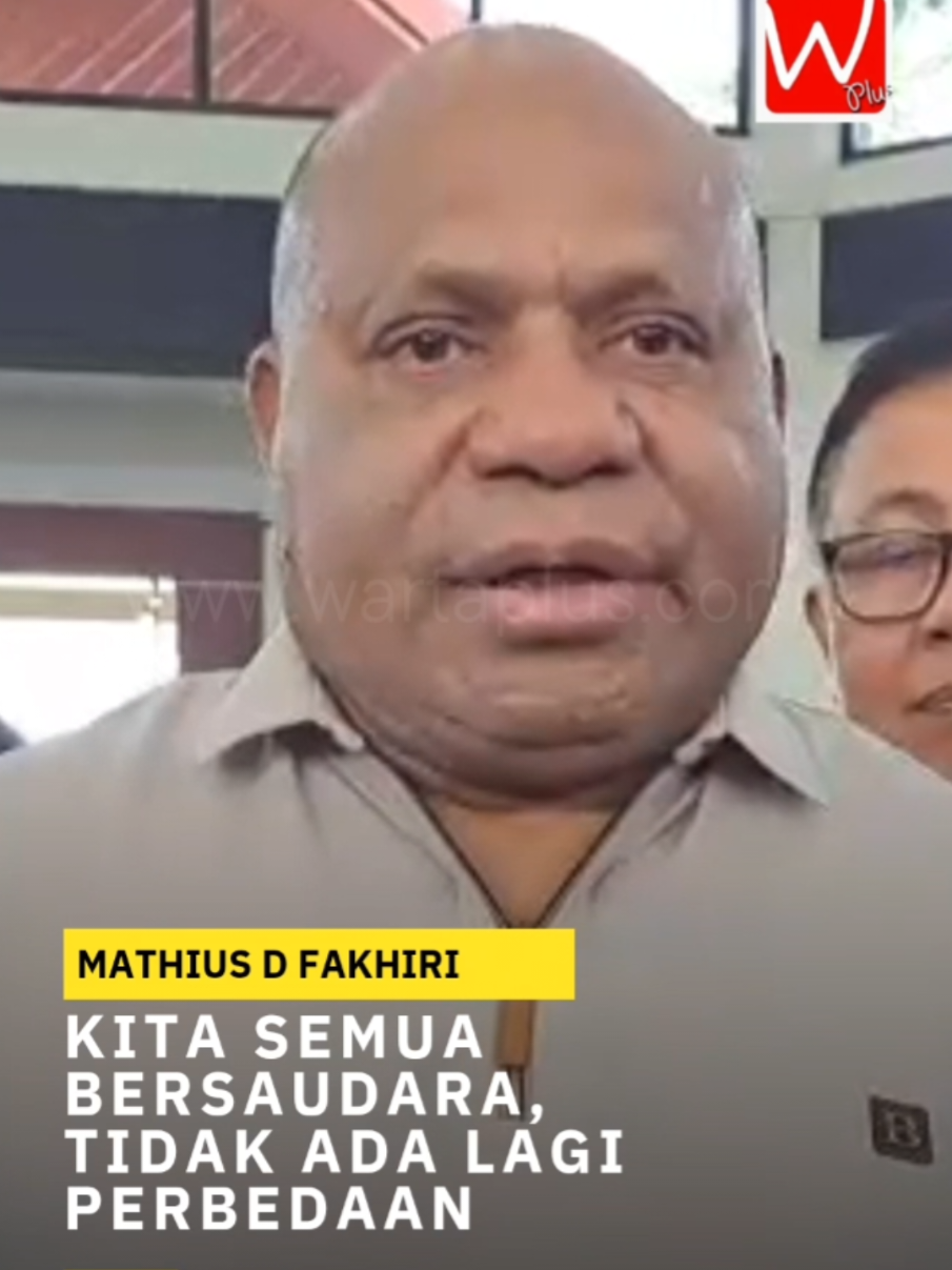 Gubernur terpilih Mathius D Fakhiri dan Wakil Gubernur Aryoko Rumaropen tiba di Jayapura, Sabtu pagi dari Jakarta sesuai mendengarkan putusan Mahkamah Konstitusi (MK) menolak permohonan Perselisihan Hasil Pemilihan Umum (PHPU) Gubernur Papua dalam Perkara Nomor 328/PHPU.GUB-XXIII/2025 