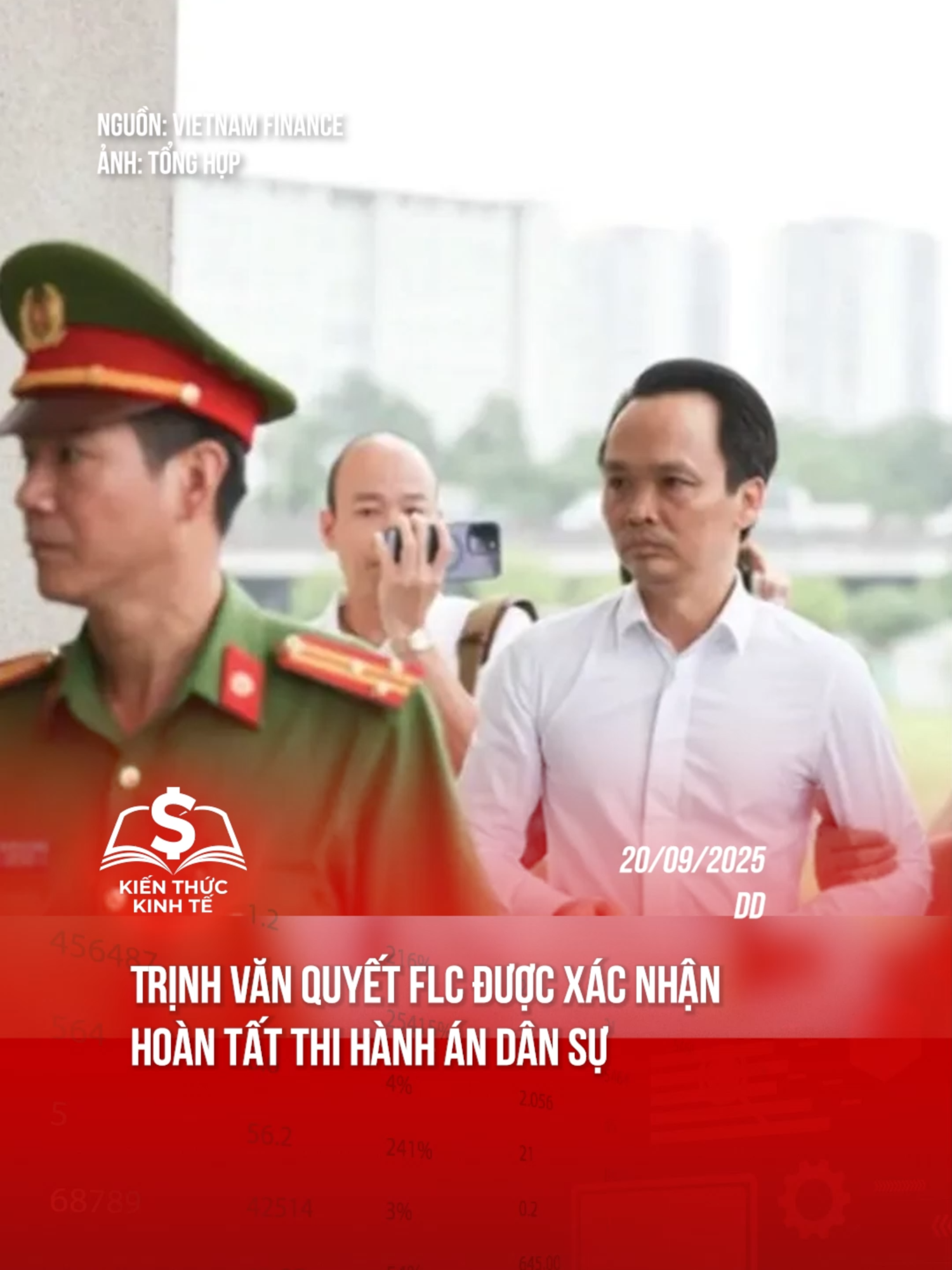 Trịnh Văn Quyết FLC được xác nhận hoàn tất thi hành án dân sự #kienthuckinhte28 #tiktoknews #taichinhkinhte #flc #trinhvanquyet