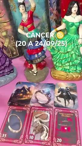 #signostiktok #previsões #leituraintuitiva #baralhocigano #cancer 