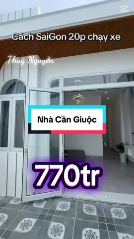 Nhà cách SaiGon 20p chạy xe LH 0909....213....071 hoặc 0705....405...525 #thuybannha #nhathanhly #nhadep #nhaban 