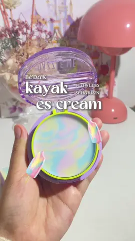 Gemes kayak es krim, minyak auto minggat ✨🍦 #dazzleme #dazzlemepowder #powder #invisiblepowder 