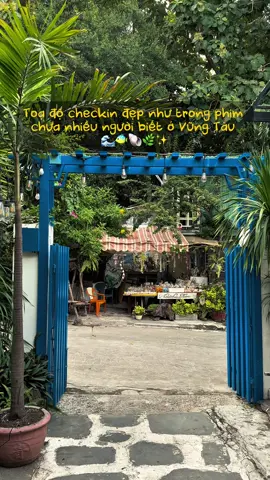 Toạ độ checkin đẹp như trên phim  #trending #dulichvungtau #coffeetimeofhang #siicoffee #coffeevungtau 